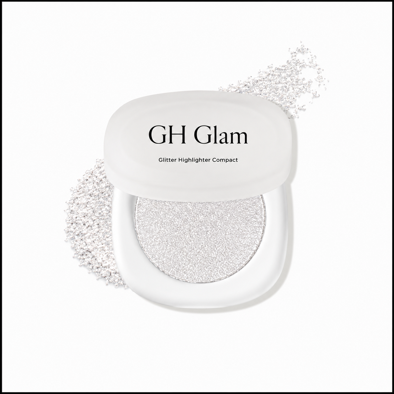 Glitter Highlighter Compact #01 Moonlight