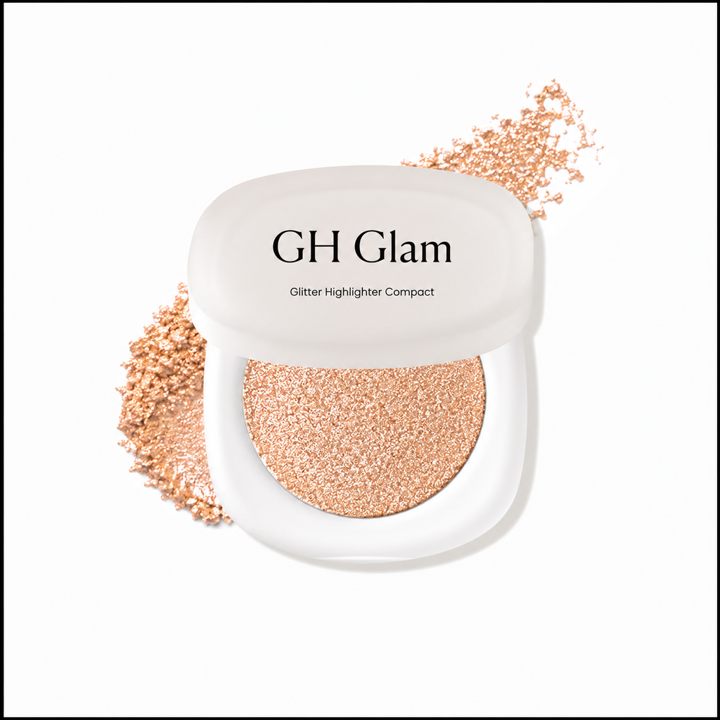 Glitter Highlighter Compact #03 Sunkissed